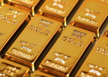 Vàng suy yếu gần mức thấp nhất trong 2 tuần