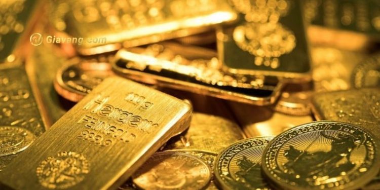 Vàng tăng khi đồng USD và lợi tức trái phiếu của Mỹ giảm nhẹ 1 Vàng tăng khi đồng USD và lợi tức trái phiếu của Mỹ giảm nhẹ