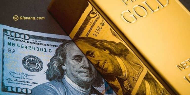 Vàng thiết lập mức tăng khi đồng Đô la giảm 1 Vàng thiết lập mức tăng khi đồng Đô la giảm