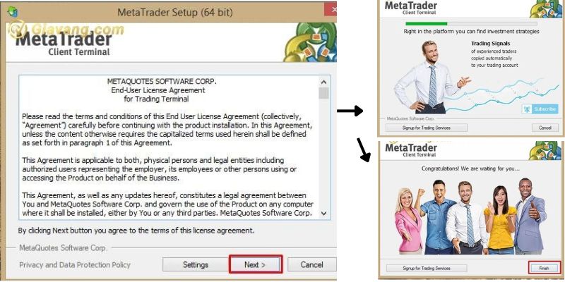 Cách Download MT4 (MetaTrader 4)