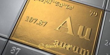 Giá vàng giảm khi sức mạnh của đồng đô la tăng lên