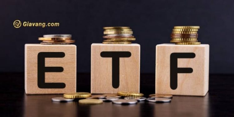 ETF vàng giảm trong năm 2021