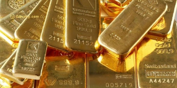 Giá vàng rút lui trở lại 1 Giá vàng rút lui trở lại