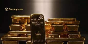 Vàng giảm giá khi lợi suất tăng