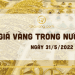 Giá vàng trong nước hôm nay 31-5