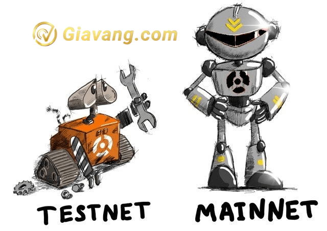 Sự khác biệt giữa testnet và mainnet