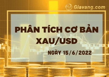 Phân tích cơ bản vàng XAU/USD ngày 15-6-2022