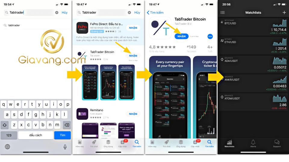 Tab Trader là gì? Hướng dẫn tải trên iOS