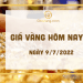 Giá vàng trong nước hôm nay 9/7: Vàng SJC dao động ngang 6 Giá vàng hôm nay 9-7