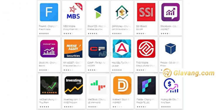 Các app đầu tư chứng khoán tốt nhất