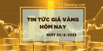 Giá vàng hôm nay 24-8