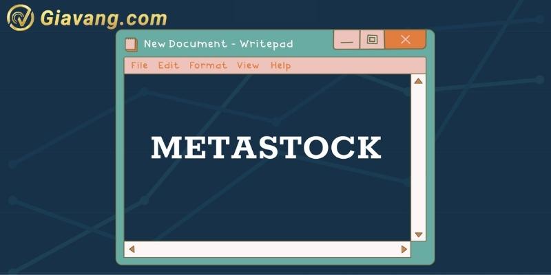 Phần mềm định giá cổ phiếu Metastock
