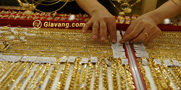 Giá vàng trong nước 21-10