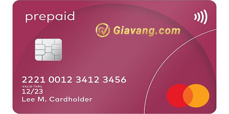 Thẻ Mastercard prepaid: Thẻ trả trước