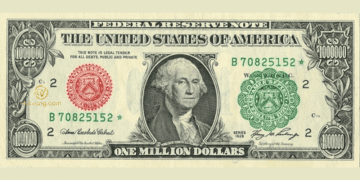 1 Triệu Đô la Mỹ [USD] bằng bao nhiêu tiền Việt Nam?