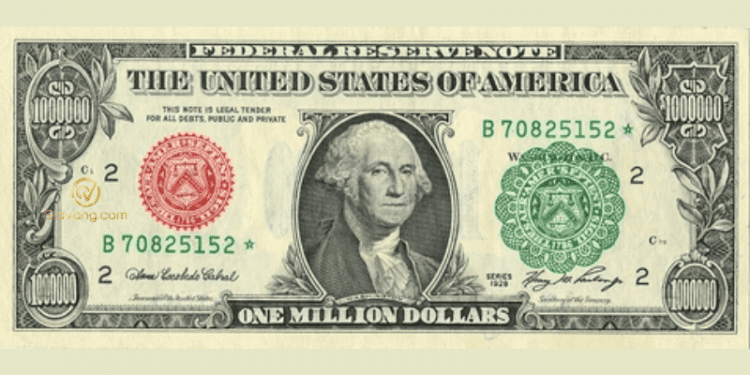 1 Triệu Đô la Mỹ [USD] bằng bao nhiêu tiền Việt Nam?