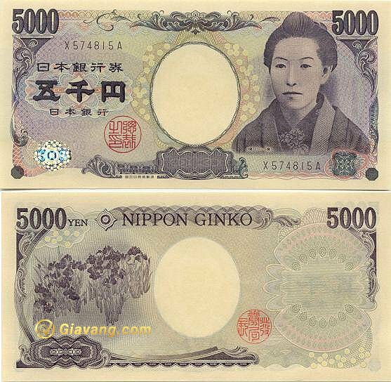Hình ảnh tờ 5.000 yên