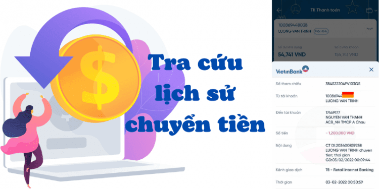 4 cách xem lịch sử chuyển tiền trên điện thoại và website nhanh chóng 1 Xem lịch sử chuyển tiền