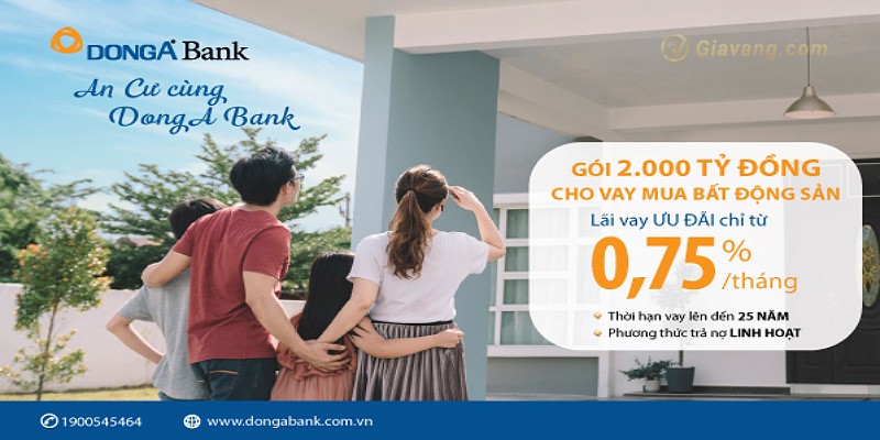 Lãi suất ngân hàng Đông Á Bank