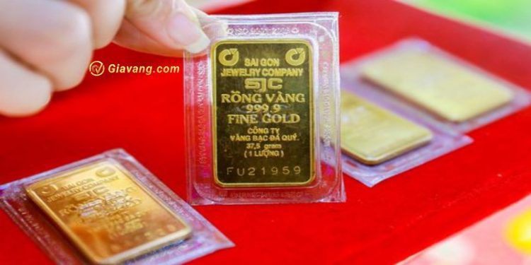 Vàng SJC tiếp đà tăng nhẹ