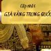 Giá vàng Trung Quốc so với Việt Nam. Giá vàng 9999 ở Trung Quốc