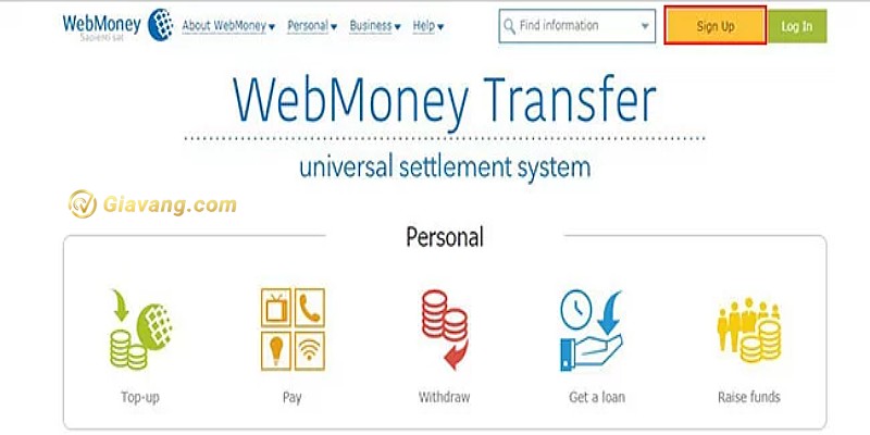 Hướng dẫn mở tài khoản trên WebMoney
