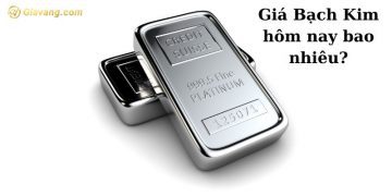 Giá Bạch Kim hôm nay bao nhiêu 1 chỉ? Giá Bạch Kim PNJ  3 Giá Bạch Kim hôm nay bao nhiêu 1 chỉ? Giá Bạch Kim PNJ