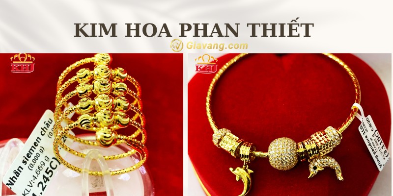 Cập nhật giá vàng Bình Thuận tại Kim Hoa