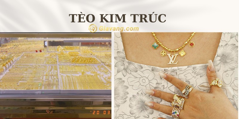 Cập nhật giá vàng Bình Thuận tại Tèo Kim Trúc