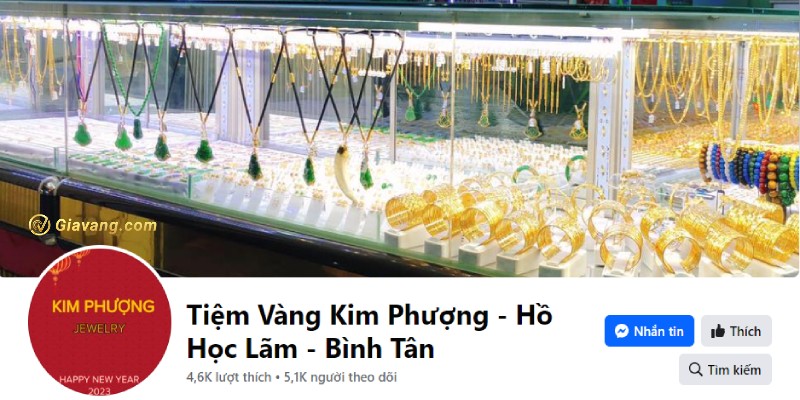 Fanpage tiệm vàng Kim Phượng