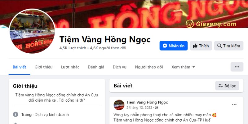 Hướng dẫn mua vàng Hồng Ngọc online