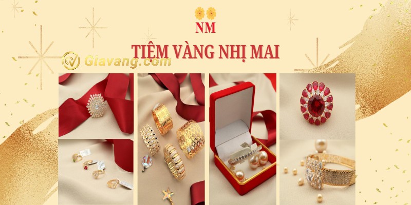 Danh mục sản phẩm của tiệm vàng Nhị Mai