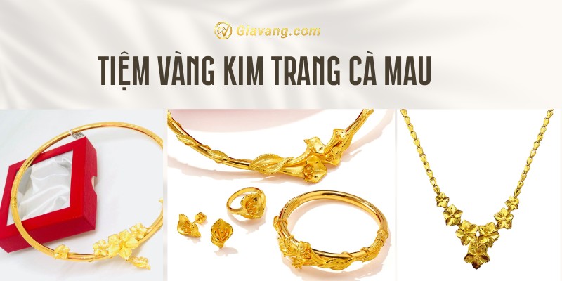 Danh mục sản phẩm của tiệm vàng Kim Trang