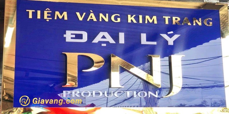 Tiệm vàng Kim Trang đại lý PNJ