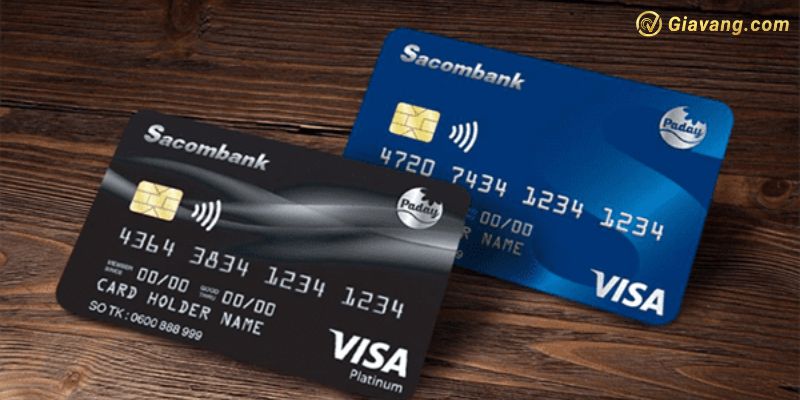 Thủ tục mở thẻ Sacombank Visa Platinum Cashback