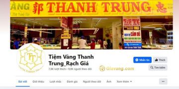 Giá vàng Thanh Trung Kiên Giang hôm nay bao nhiêu tiền 1 chỉ?