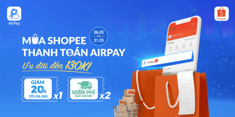 Liên kết Airpay với ShopeePay