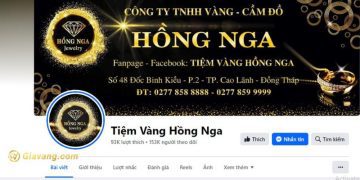 Tiệm vàng Hồng Nga Cao Lãnh - Địa chỉ sắm vàng giá tốt