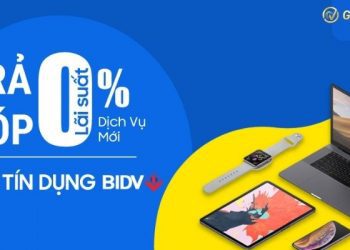 Phí chuyển đổi & lãi suất trả góp thẻ tín dụng BIDV bao nhiêu?