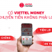Các cách chuyển tiền Viettel Money