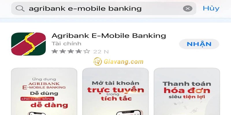 Cài đặt Ứng dụng Agribank E-Mobile banking