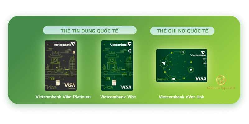 Vietcombank eVer link eCard la the gi 1