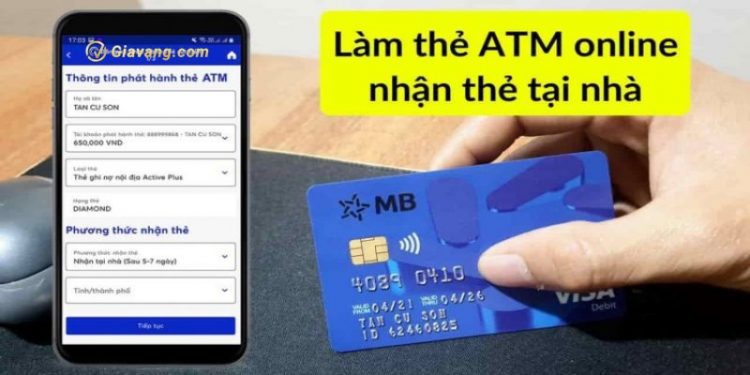 Chia sẻ 2 cách mở thẻ MB Bank tại nhà. Phí mở thẻ ATM MB bao nhiêu?