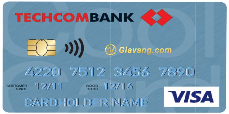 Tính năng nổi bật thẻ Visa Techcombank