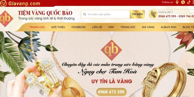 Thông tin về tiệm vàng Quốc Bảo Biên Hòa 