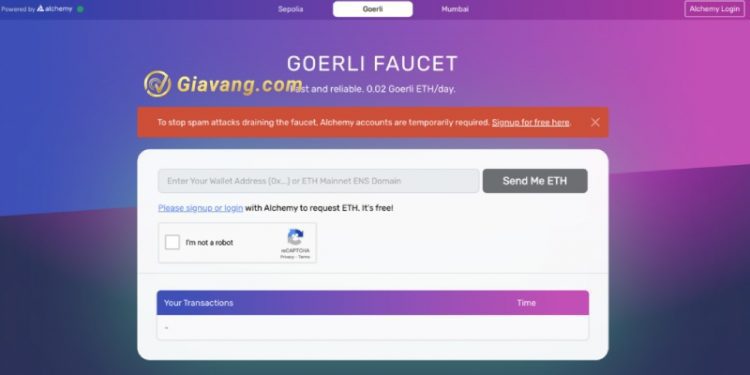 Goerli Faucet là gì? Cách thêm mạng Goerli Testnet vào ví Metamask