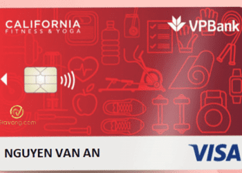 VPBank-California Fitness Visa Platinum