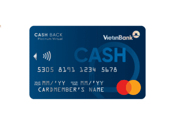 VietinBank Mastercard Platinum Cashback Virtual