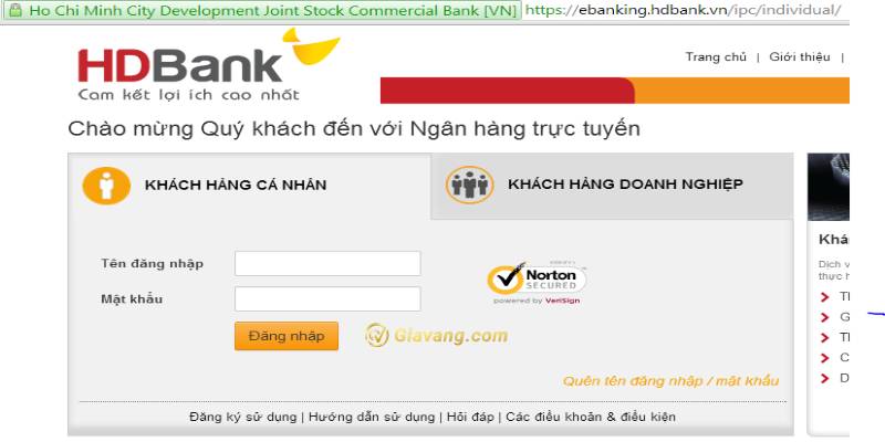 Cách đăng ký Internet Banking HDBank trên điện thoại