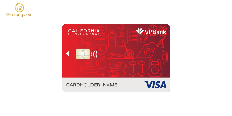 the tin dung VPBank California Fitness Visa Platinum